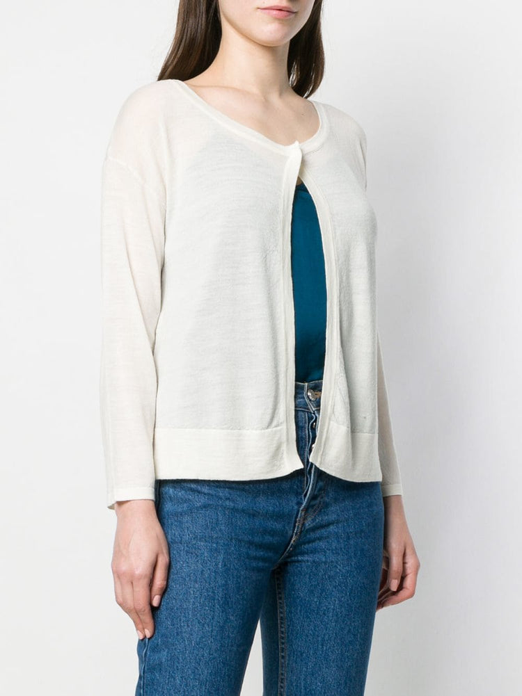 Fine knit cardigan