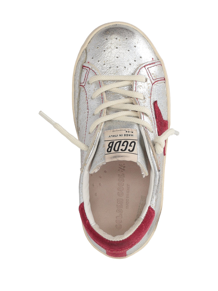 SUPER STAR LAMINATED SUEDE UPPER SUEDE STAR AND HEEL