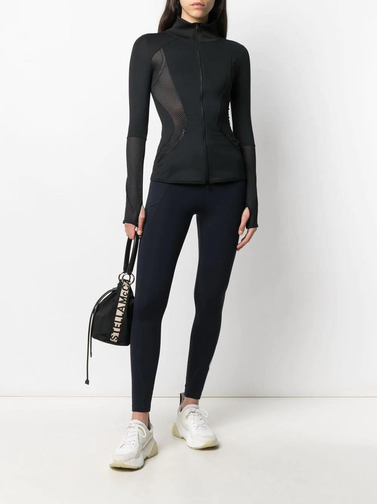 STELLA MCCARTNEY logo-print scuba leggings