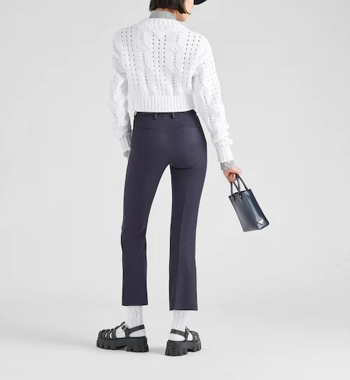 PRADA Gabardine trousers