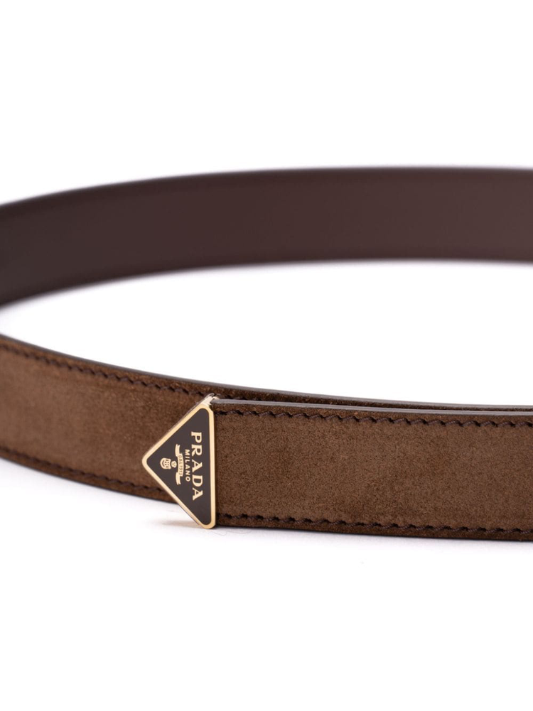 saffiano leather belt