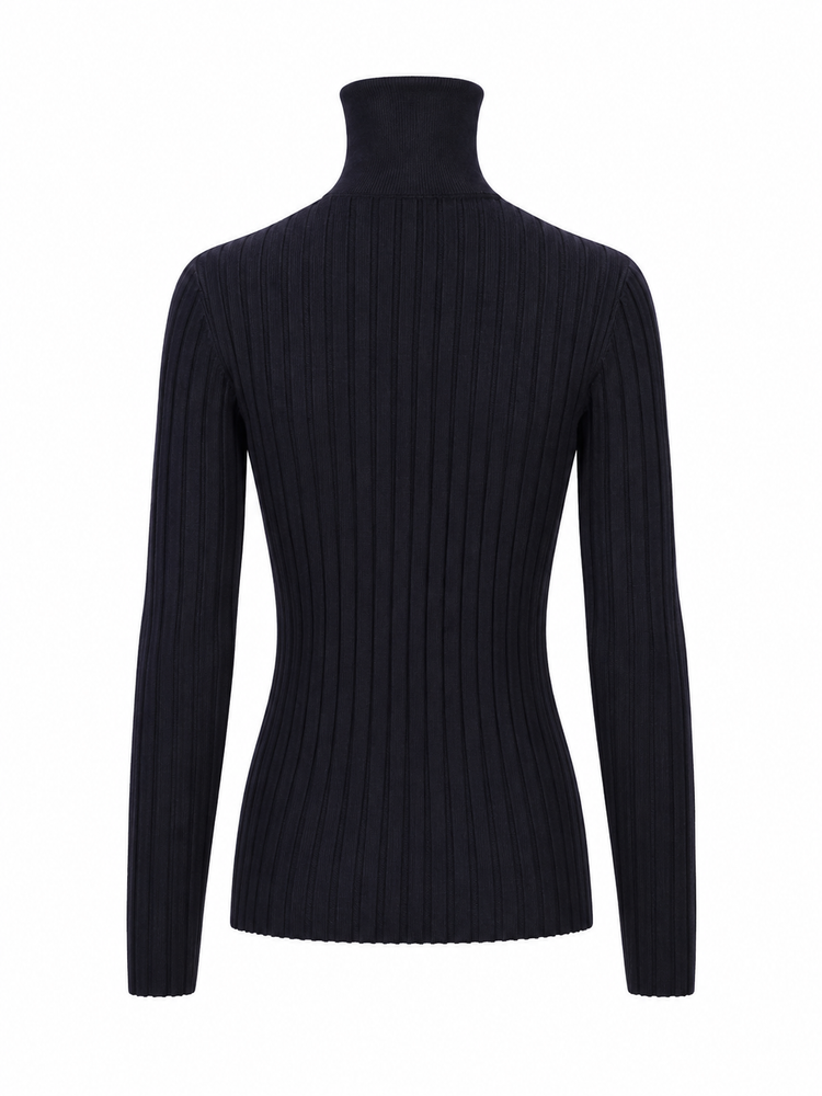 COLLO ALTO Cashmere+seta