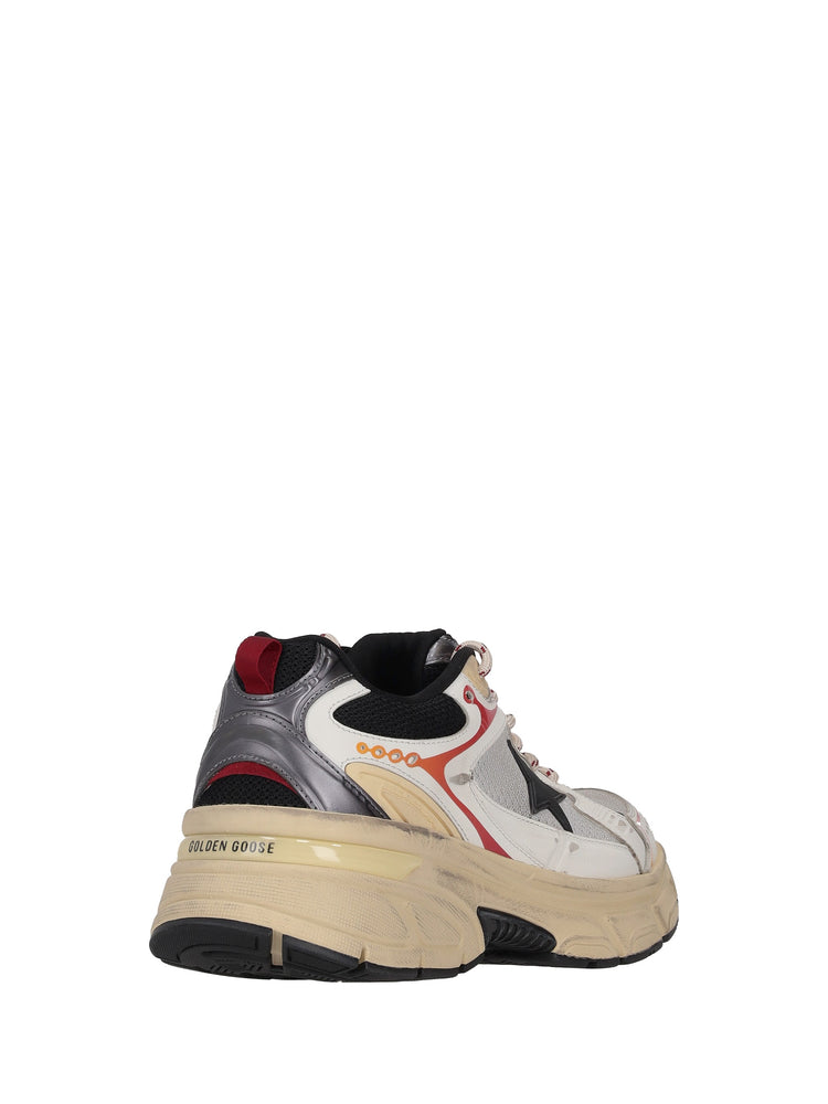 LIGHTSTAR MESH UPPER AND HEEL LEATHER TOE AND SPUR TPU STAR