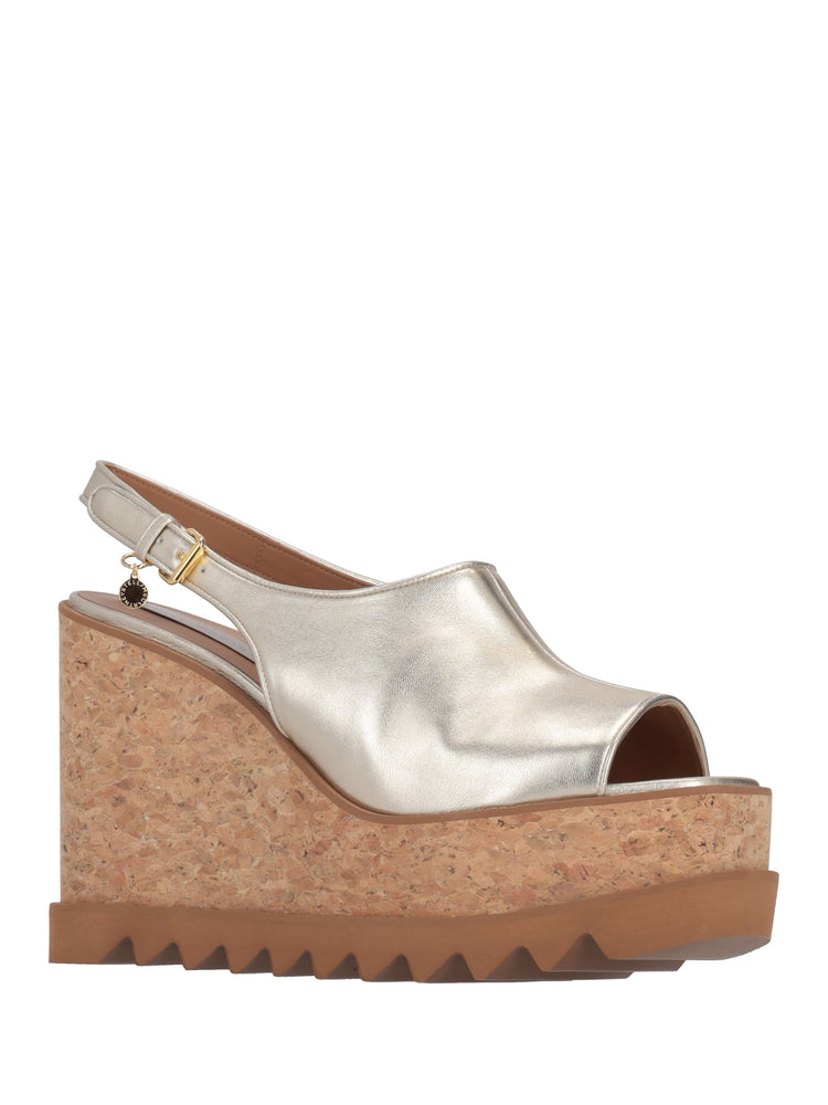 SNEAKELYSE SLINGBACK SANDAL 120 METALLIC ALTER MAT