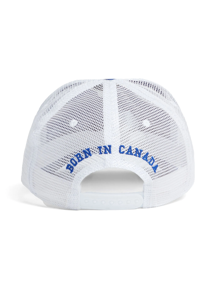 logo print baseball cap