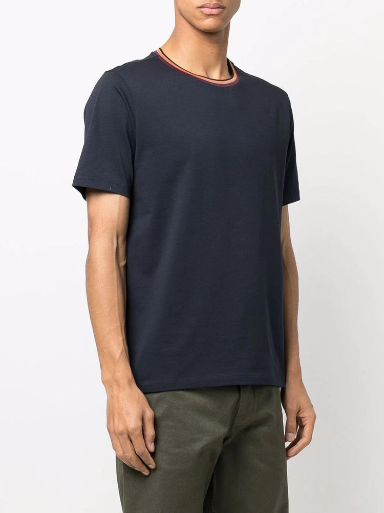PAUL SMITH contrast-trim T-shirt