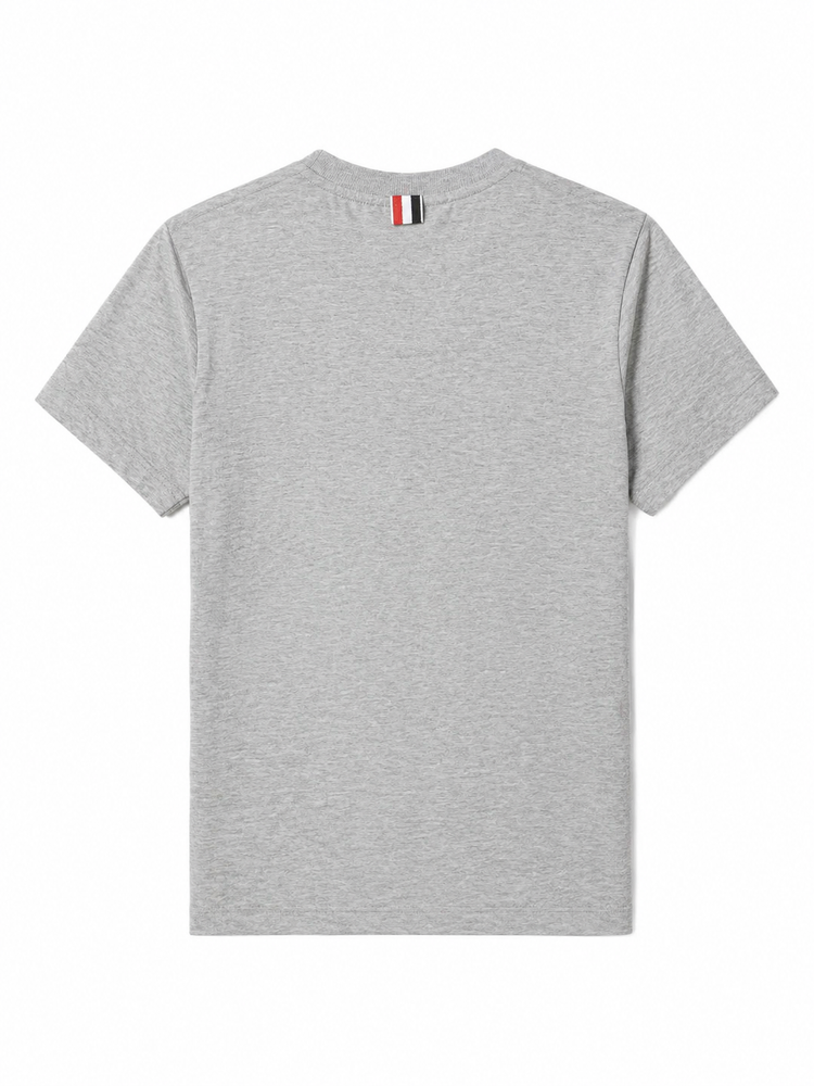 RELAXED FIT SS TEE WITH SIDE SLITS IN LT WEIGHT JERSEY