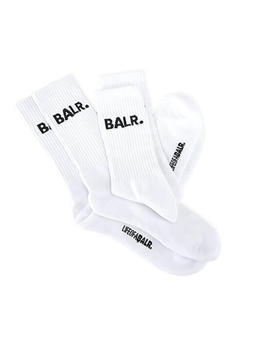 BALR. SOCKS WHITE