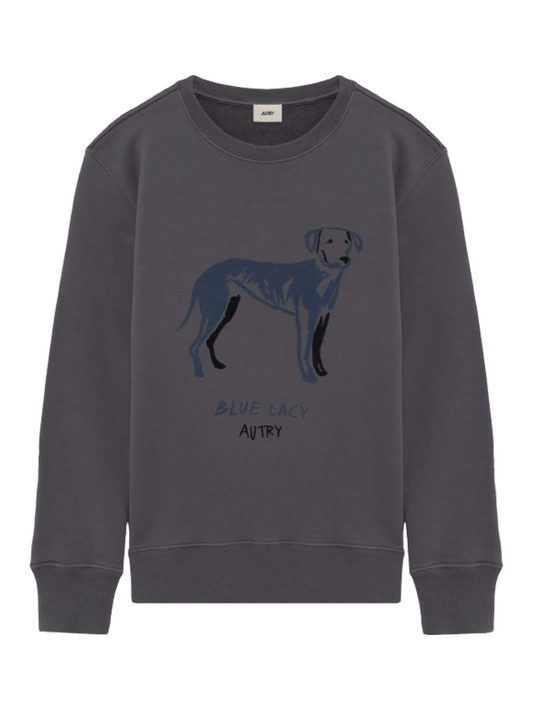 Lacy long sleeves sweatshirt