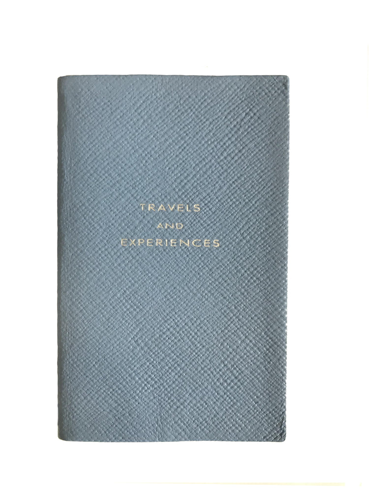 SMYTHSON Travels and Experiences agenda