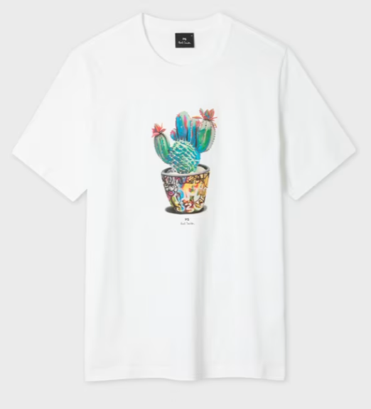 MENS REG FIT T SHIRT CACTUS