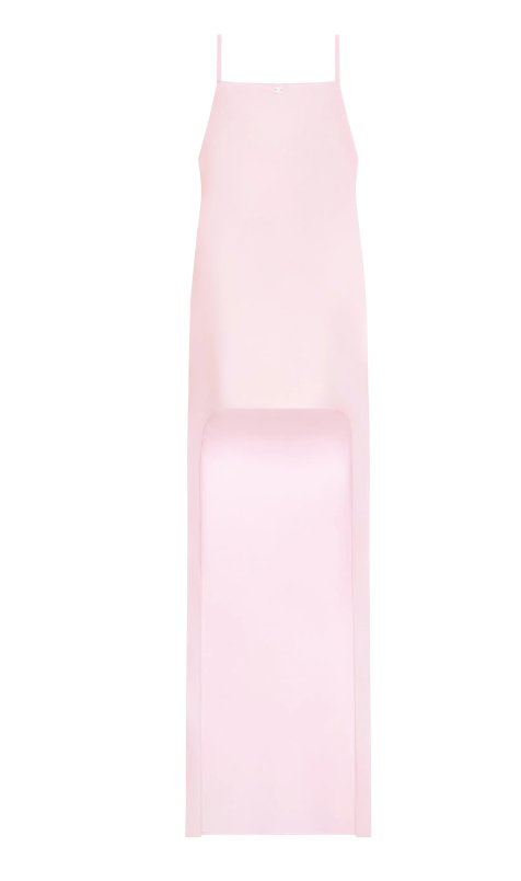 LONG DRESS BACKLESS CREPE