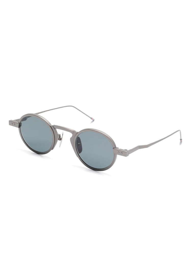 Acetate round sunglasses