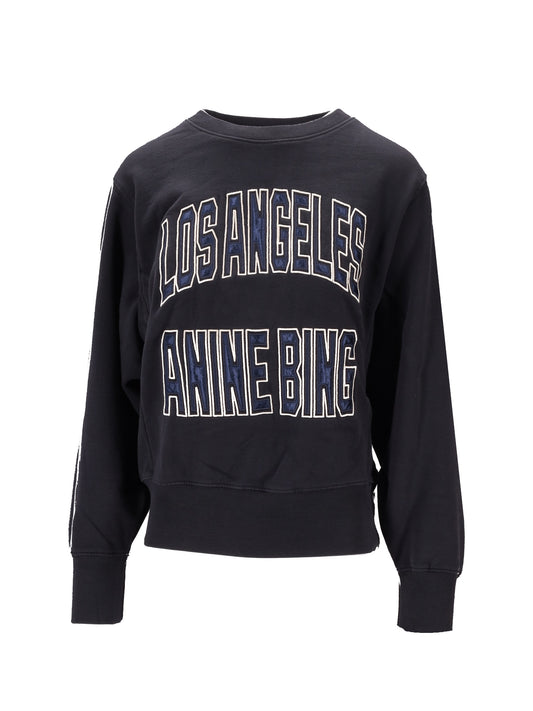 HARRY SHRUNKEN SWEATSHIRT LA - OATMEAL MELANGE