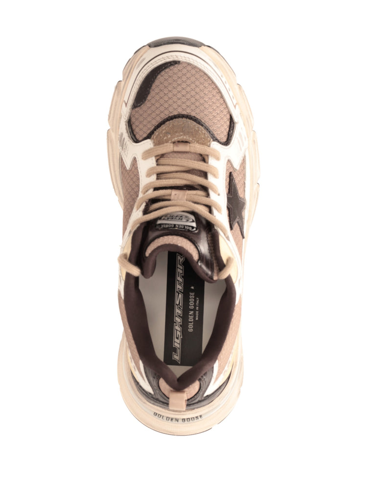 LIGHTSTAR MESH UPPER AND HEEL LEATHER TOE AND SPUR TPU STAR