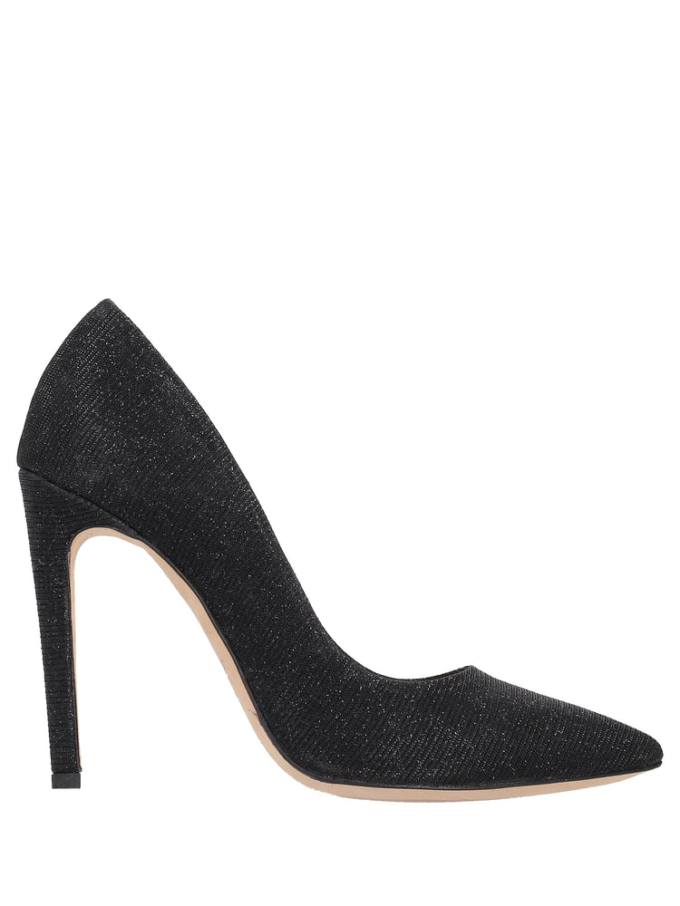 lurex heels pumps