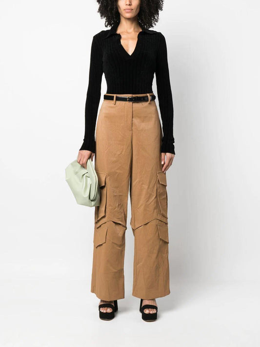 MSGM multi-pocket cargo trousers