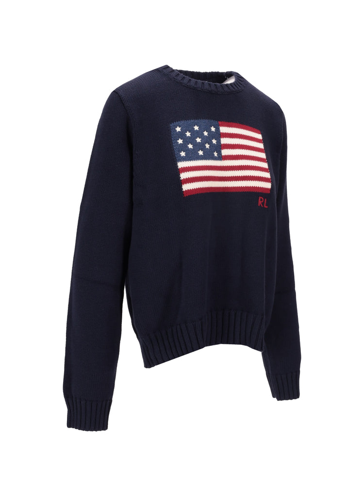 FLAG CN-LONG SLEEVE-PULLOVER