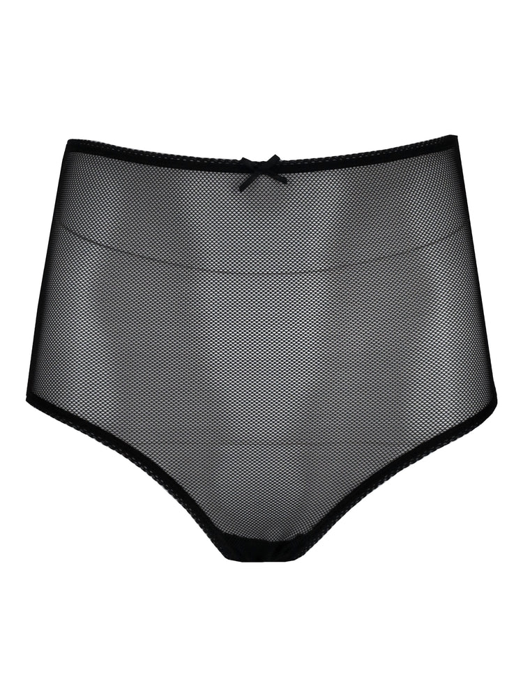 LAURA URBINATI Hight slip lycra  print black