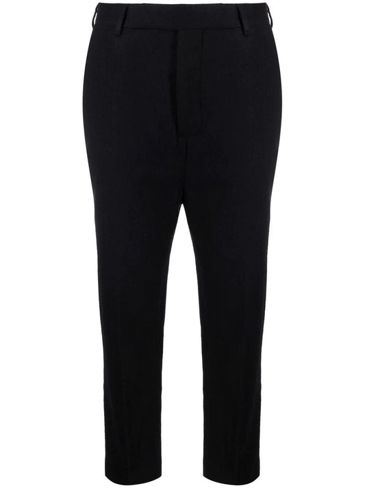 RICK OWENS cropped tailored trousers