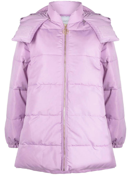 detachable sleeves puffer jacket