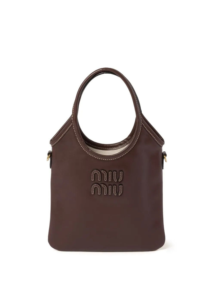 Ivy leather tote bag