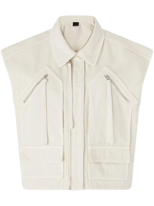 Gerard cropped vest