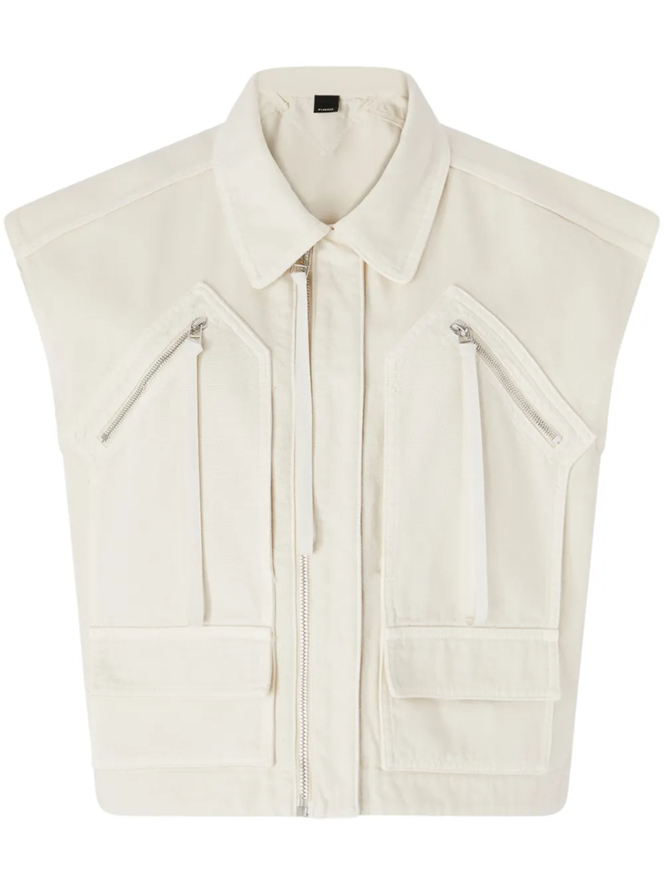 Gerard cropped vest