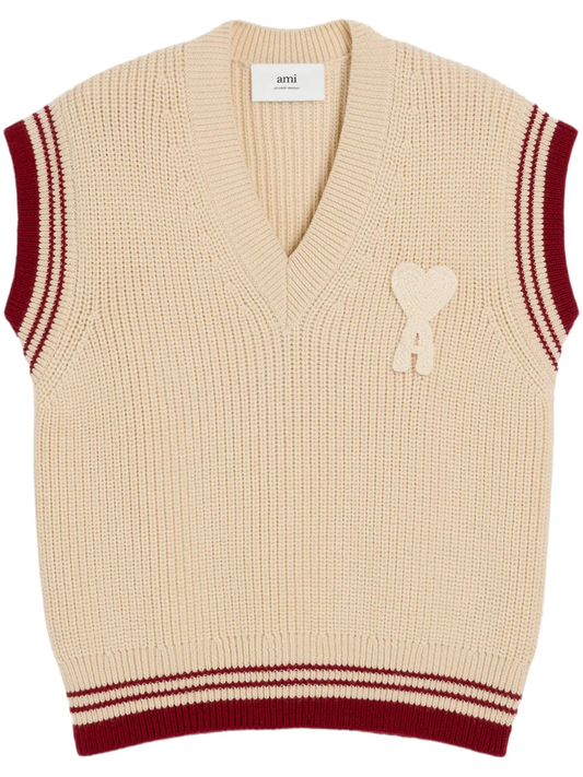 Ami de Coeur knitted vest