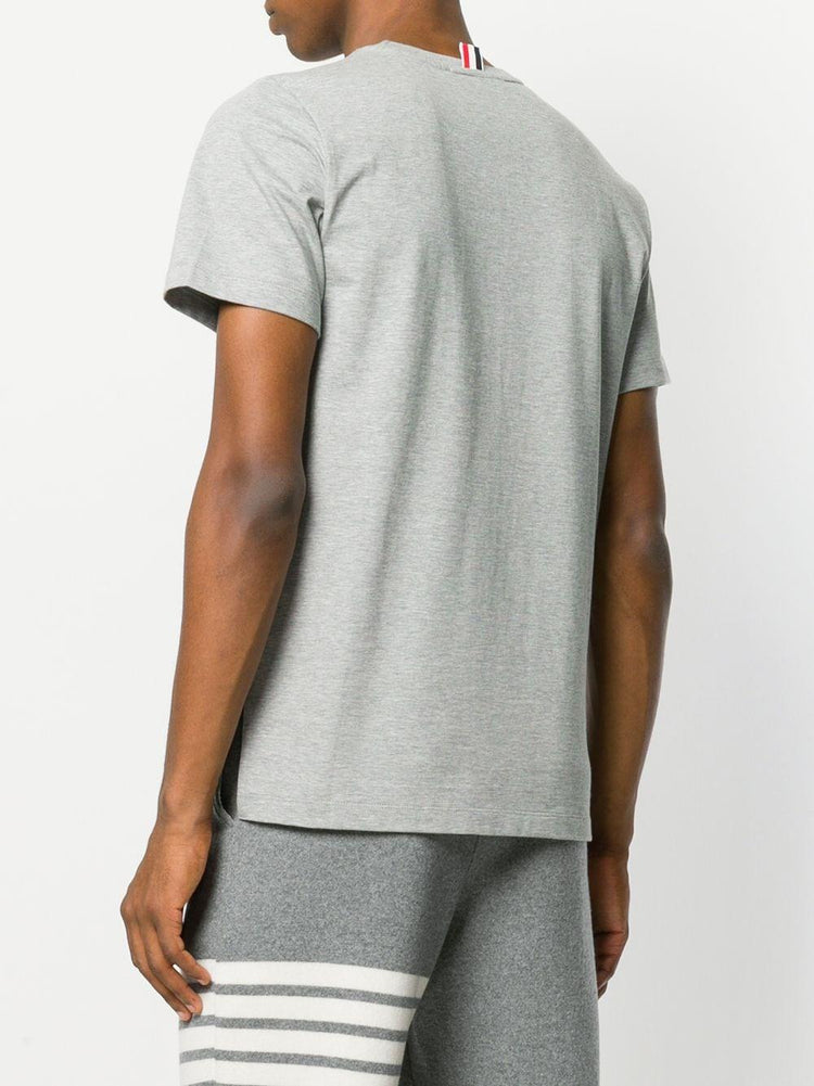 RELAXED FIT SS TEE W/ SIDE SLIT IN MEDIUM WEIGHT JERSEY