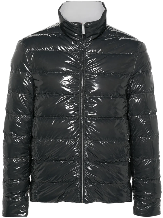 reversible zip-up puffer jacket