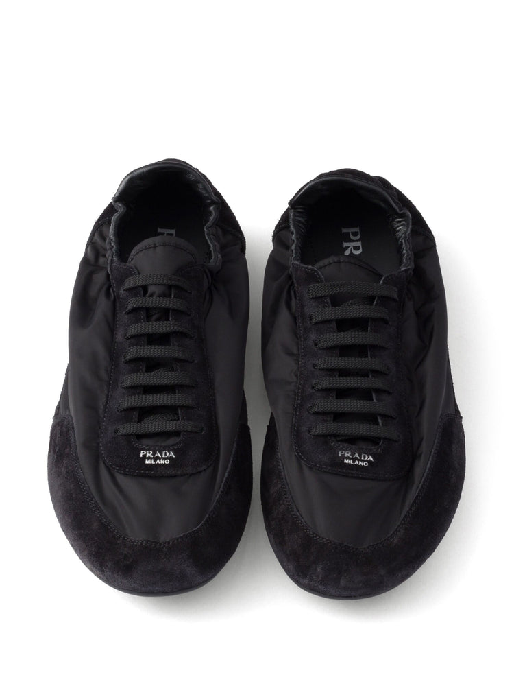 panelled sneakers