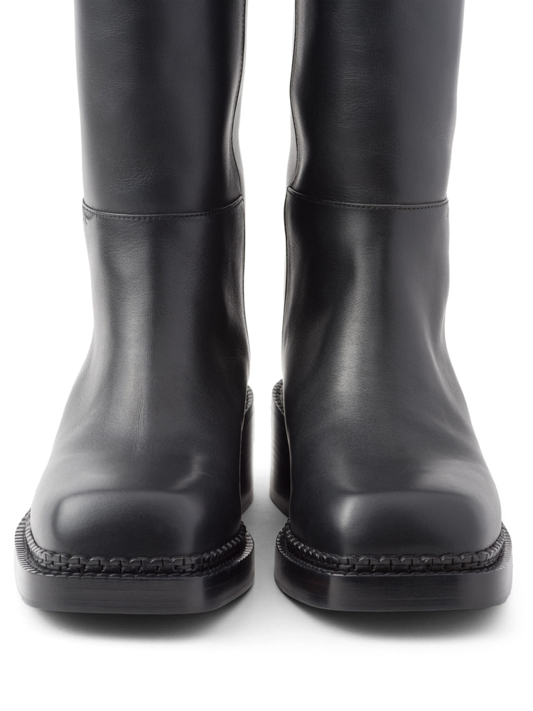 knee-high 55mm leather boots