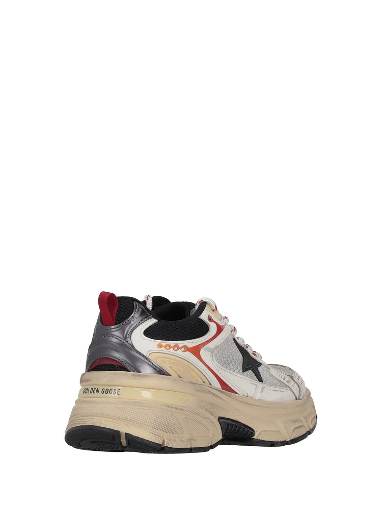 LIGHTSTAR MESH UPPER AND HEEL LEATHER TOE AND SPUR TPU STAR