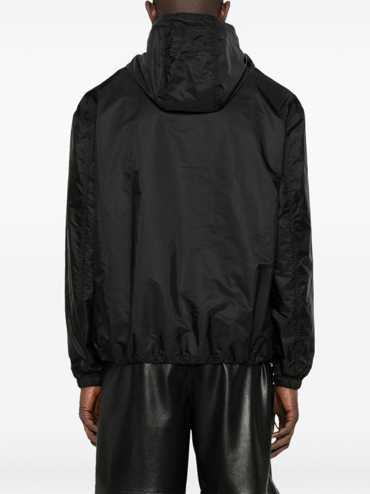 Re-Nylon hooded jacket