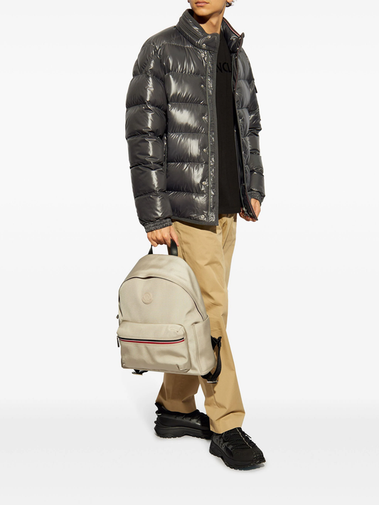 Gourette mock-neck puffer jacket