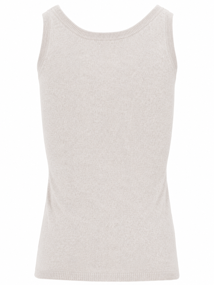 LA ROSE canotta cash grigio chiaro
