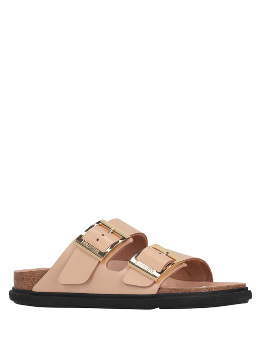 Arizona DB shine new beige, Natural Leather -