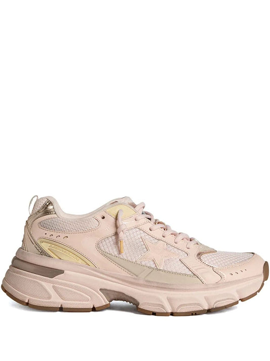 LIGHTSTAR NET LEATHER AND SUEDE UPPER TPU STAR NET HEEL AND SPUR