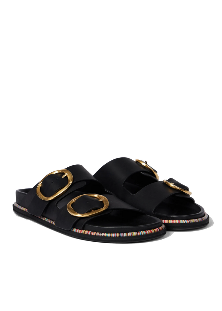 Misia mule leather sandals
