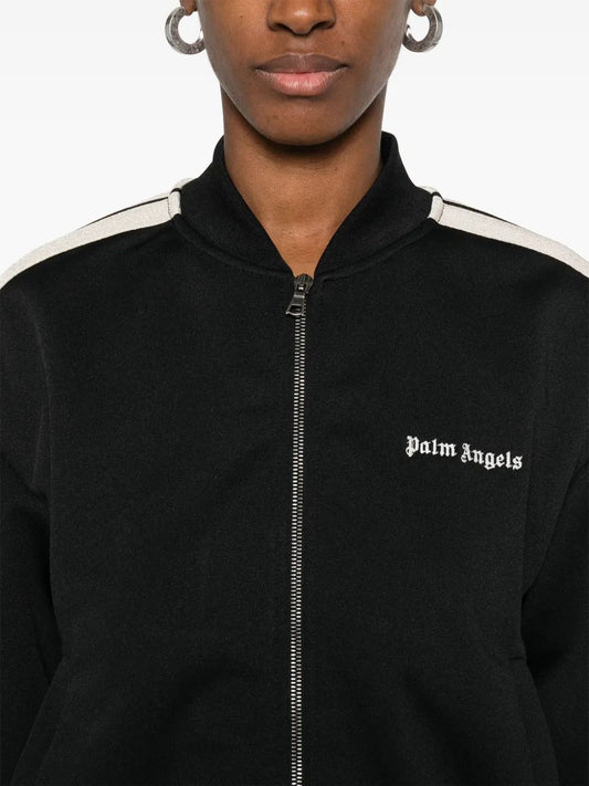 CLASSIC LOGO TRACK BOMBER JKT BLACK OFF