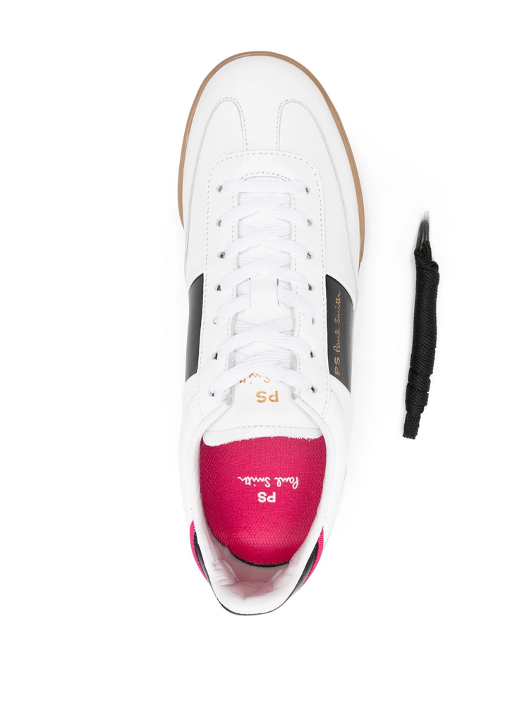 dover white leather sneakers