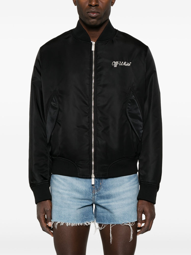 Script NYL bomber jacket