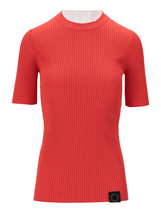 LIGHT STRETCH RIBBED T-SHIRT