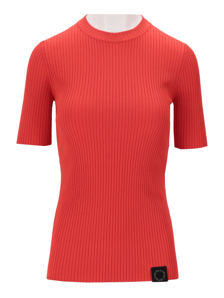 LIGHT STRETCH RIBBED T-SHIRT