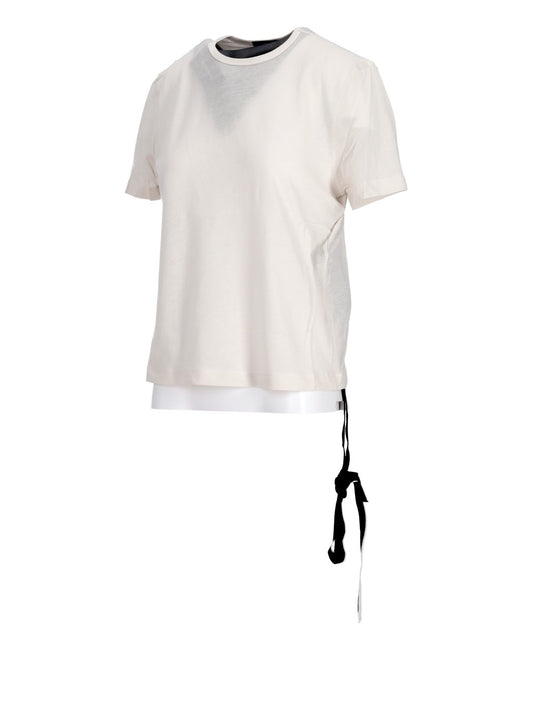 FANIE STANDARD T-SHIRT "OCTOBER AND THE EYES" BRUS