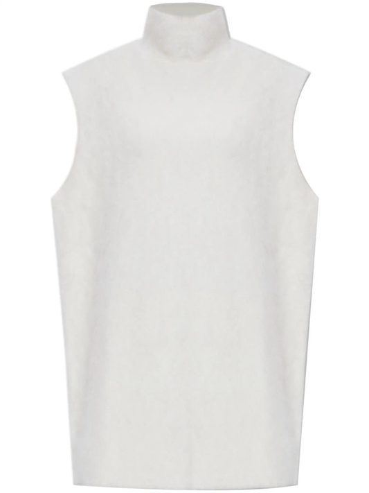 brushed turtleneck sweater