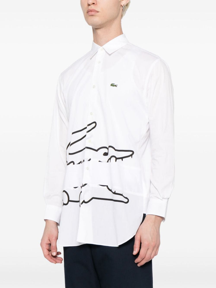 x Lacoste cotton shirt