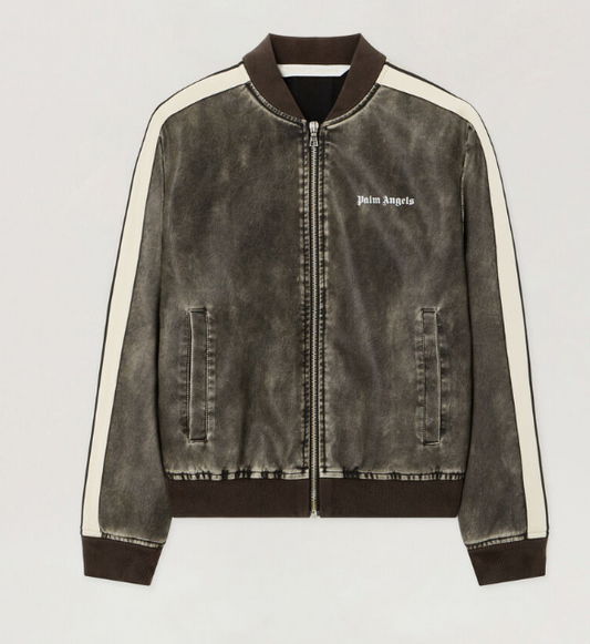CLASSIC LOGO LEA TRACK BOMBER