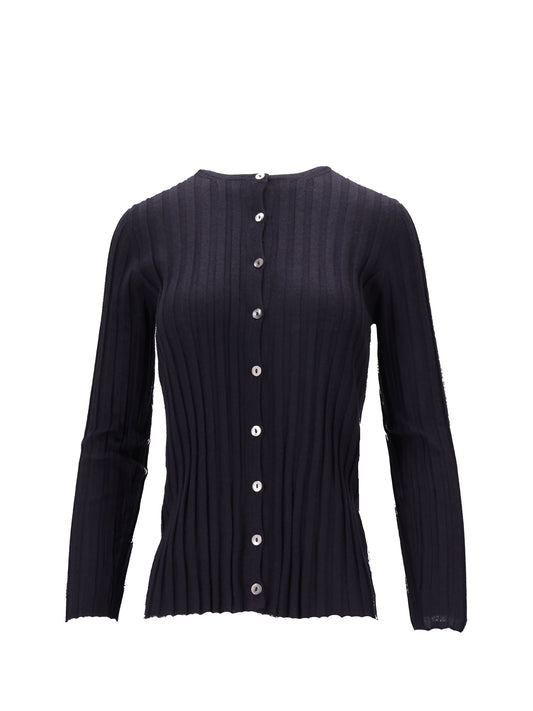 CARDIGAN Cashmere+seta